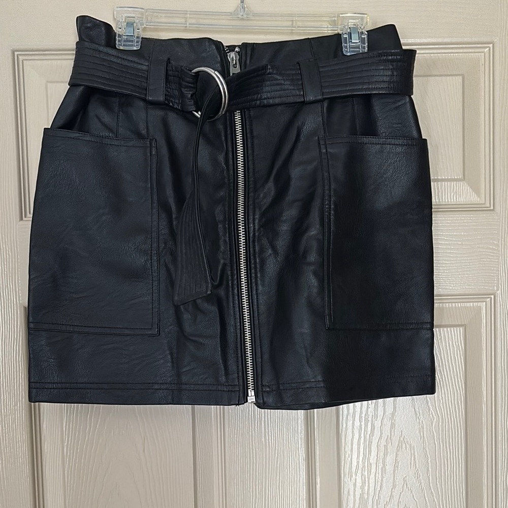 Topshop Black Mini Pencil Skirt for Work